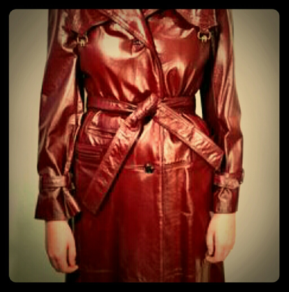 Etienne Aigner  genuine leather coat